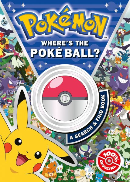 Pokemon Where's the Pokeball Search & Find (Sep)