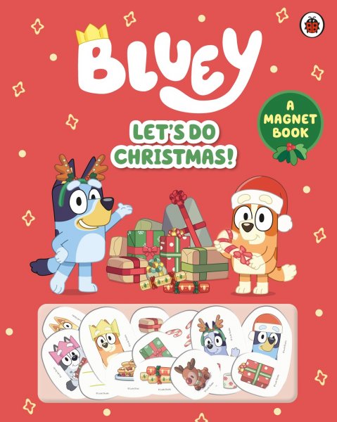 Bluey: Let's Do Christmas Magnet Book (Oct)
