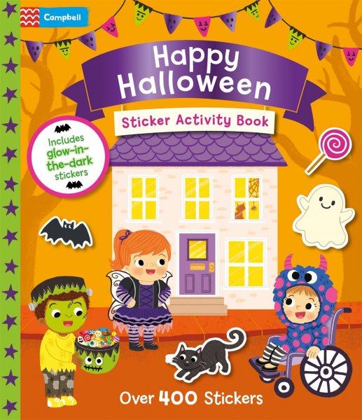Happy Halloween Sticker Book (Sep)