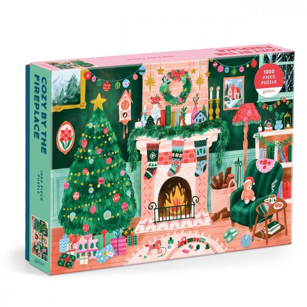 Jigsaw Cosy by the Fireplace 1000pc (Oct)