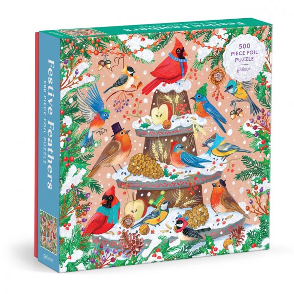 Jigsaw Festive Feathers 500pc (Oct)