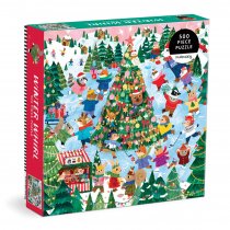 Jigsaw Winter Whirl 500pc Family Puzzle (Mudpuppy) (Oct)