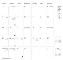 2027 Fair Isle Puffins Year Planner (Oct)