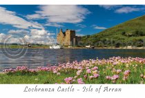 Lochranza Castle - Arran Postcard (H A6 LY)